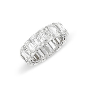 1 Carat Round Brilliant Eternity Band | Brilliant White | 18K Gold | Graceful Brilliance