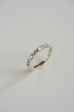 Round Brilliant Band | Brilliant White | 14K White Gold | Graceful Brilliance - Image 5