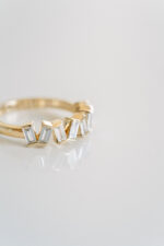 Round Brilliant Band | Brilliant White | 14K White Gold | Pure Sophistication - Image 5