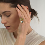 Round Brilliant Statement | Mixed / Other | 14K White Gold | Graceful Brilliance