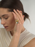 Round Brilliant Statement | Mixed / Other | 14K White Gold | Graceful Brilliance