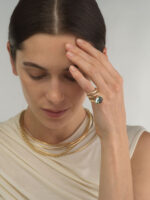 Round Brilliant Statement | Mixed / Other | 14K White Gold | Elegant Sparkle | Signature - Image 4