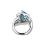 Round Brilliant Statement | Mixed / Other | 14K White Gold | Elegant Sparkle - Image 3