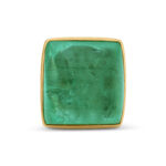 Emerald Statement | 18K Yellow Gold | Pure Sophistication | Modern Classic - Image 4