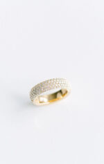 Round Brilliant Band | Brilliant White | 14K White Gold | Pure Sophistication - Image 2
