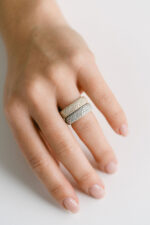 Round Brilliant Band | Brilliant White | 14K White Gold | Pure Sophistication - Image 4