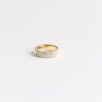 Round Brilliant Band | Brilliant White | 14K White Gold | Pure Sophistication