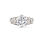 1.93 Carat Round Brilliant Statement | Brilliant White | SI | 14K White Gold - Image 2