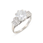 1.93 Carat Round Brilliant Statement | Brilliant White | SI | 14K White Gold