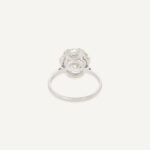 4.51 Carat Round Brilliant Statement | Brilliant White | VS | 14K White Gold | Quiet Power - Image 3