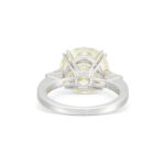 6.63 Carat Round Brilliant Statement | Brilliant White | VS | 14K White Gold - Image 3