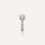 7 Carat Round Brilliant Statement | Brilliant White / D color | FL/IF | 14K White Gold - Image 3