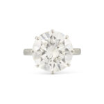 8.99 Carat Round Brilliant Statement | Brilliant White | SI | 18K Gold - Image 2