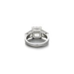 5.11 Carat Radiant Statement | Brilliant White | SI | 14K White Gold - Image 3