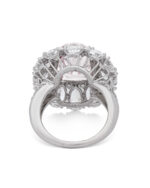 Round Brilliant Statement | Fancy Yellow | 14K White Gold | Sunlit Royal Radiance - Image 5