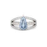 Round Brilliant Statement | Fancy Yellow | 14K White Gold | Colour-Collector’s Treasure - Image 3