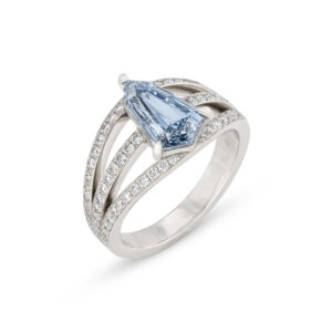 Round Brilliant Statement | Fancy Yellow | 14K White Gold | Colour-Collector’s Treasure