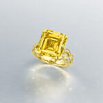 10.39 Carat Emerald-cut Statement | Fancy Yellow | 14K White Gold | A Crown-Worthy Fancy Rarity