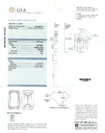 6.63 Carat Emerald-cut Statement | Fancy Yellow | 14K White Gold | Rare Fancy-Color Splendour - Image 4