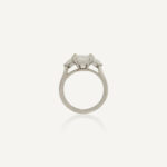 3 Carat Cushion Statement | Brilliant White / G color | VS | 14K White Gold - Image 4