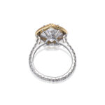 Round Brilliant Statement | Fancy Yellow | 14K White Gold | Colour-Collector’s Treasure - Image 2