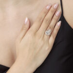 Round Brilliant Statement | Fancy Yellow | 14K White Gold | Colour-Collector’s Treasure - Image 3