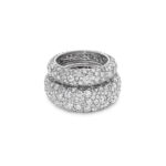 Round Brilliant Statement | Brilliant White | 14K White Gold | Elegant Sparkle | Signature - Image 4