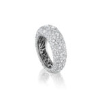 Round Brilliant Statement | Brilliant White | 14K White Gold | Elegant Sparkle | Signature - Image 6