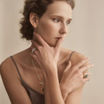 Round Brilliant Statement | Brilliant White | 14K White Gold | Elegant Sparkle | Signature