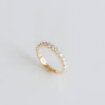 Round Brilliant Band | Brilliant White | 14K White Gold | Classic Charm | Collector-Grade