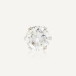 13 Carat Round Brilliant Statement | Brilliant White | VS | 14K White Gold - Image 2