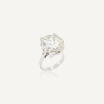 13 Carat Round Brilliant Statement | Brilliant White | VS | 14K White Gold