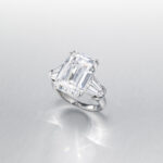 11.74 Carat Emerald-cut Statement | 14K White Gold | Iconic Presence