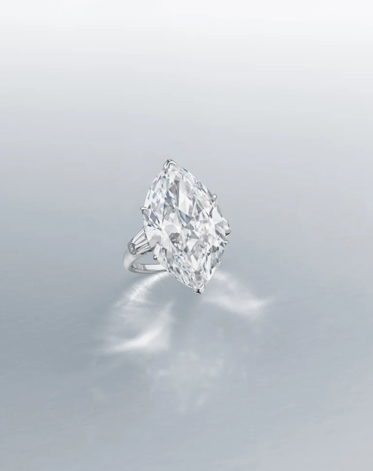 14.72 Carat Marquise Statement | Brilliant White | 18K Gold | Collector’s Grade Grandeur
