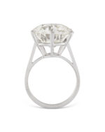 12.08 Carat Round Brilliant Statement | Brilliant White | 18K Gold | Unparalleled Brilliance - Image 4