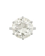 12.08 Carat Round Brilliant Statement | Brilliant White | 18K Gold - Image 2