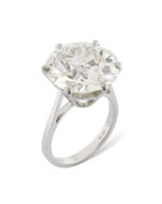 12.08 Carat Round Brilliant Statement | Brilliant White | 18K Gold | Grand Palais Radiance