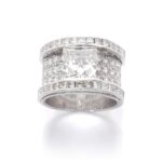 3.02 Carat Round Brilliant Statement | Brilliant White | SI | 14K White Gold