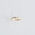 Round Brilliant Band | Mixed / Other | 14K White Gold | Graceful Brilliance