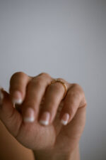 Round Brilliant Band | Brilliant White | 14K White Gold | Classic Charm | Heirloom - Image 5