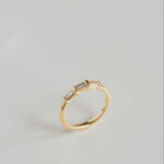 Round Brilliant Band | Brilliant White | 14K White Gold | Classic Charm | Heirloom