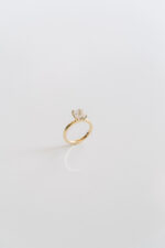 1 Carat Cushion Statement | Brilliant White | 14K White Gold | Elegant Sparkle - Image 4