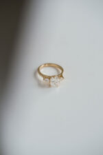 2 Carat Cushion Statement | Brilliant White | 14K White Gold | Effortless Elegance - Image 2