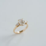 2 Carat Cushion Statement | Brilliant White | 14K White Gold | Effortless Elegance