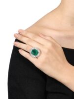 10.8 Carat Emerald-cut Statement | 14K White Gold | Collector’s Grade Grandeur - Image 4