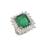Emerald Statement | 14K White Gold | Classic Charm | Signature