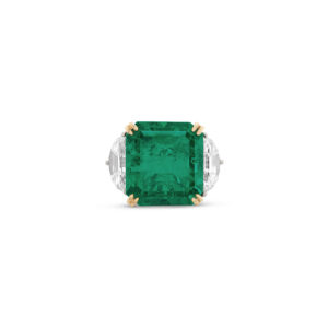 Emerald Statement | 14K White Gold | Refined Light | High Jewellery