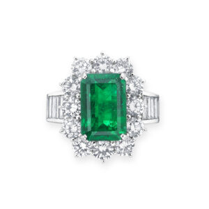 Emerald Statement | 14K White Gold | Pure Sophistication | Collector-Grade