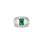 Emerald Statement | 14K White Gold | Graceful Brilliance | Signature