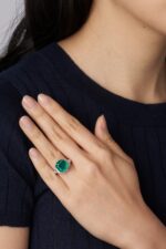 6.63 Carat Emerald-cut Statement | 14K White Gold | Signature Sophistication - Image 3